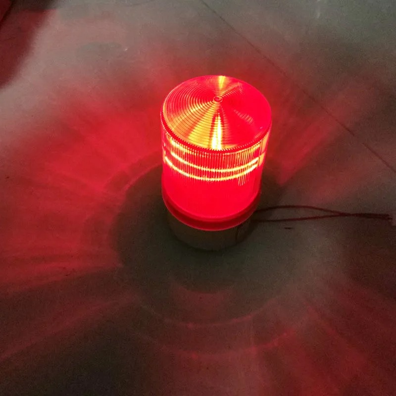Gambar produk NANYI Warning Light Rotary Lamp LED Alarm Waterproof 220V 10W Silent - LTE-1101J