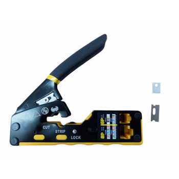 Gambar produk ZOERAX Alat Crimping RJ45 Pass Through Cutter for CAT6 CAT5 CAT5E - 6088