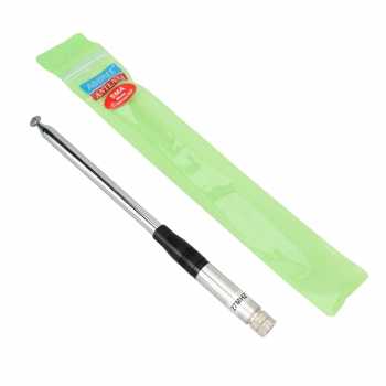 Gambar produk ABBREE Antena Walkie Talkie Telescopic 50 Ohm 27MHz 20W 1.3M SMA Male - CB-02