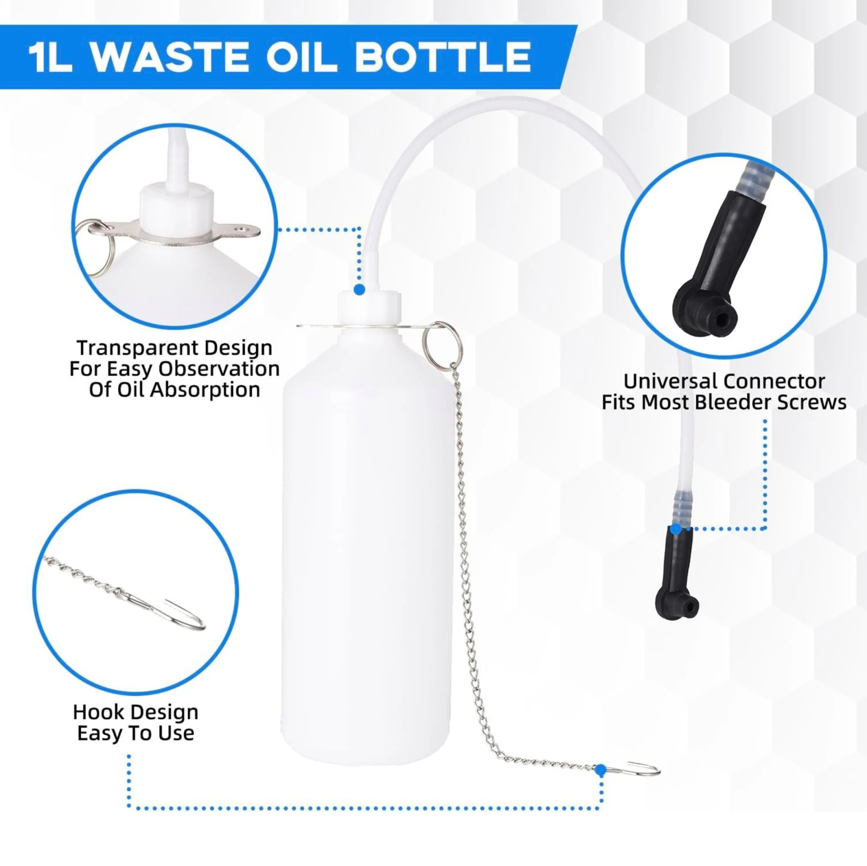 Gambar produk CHIGE Alat Pengganti Minyak Rem Mobil Vacuum Brake Fluid Pump 1 Set 3L - CH56