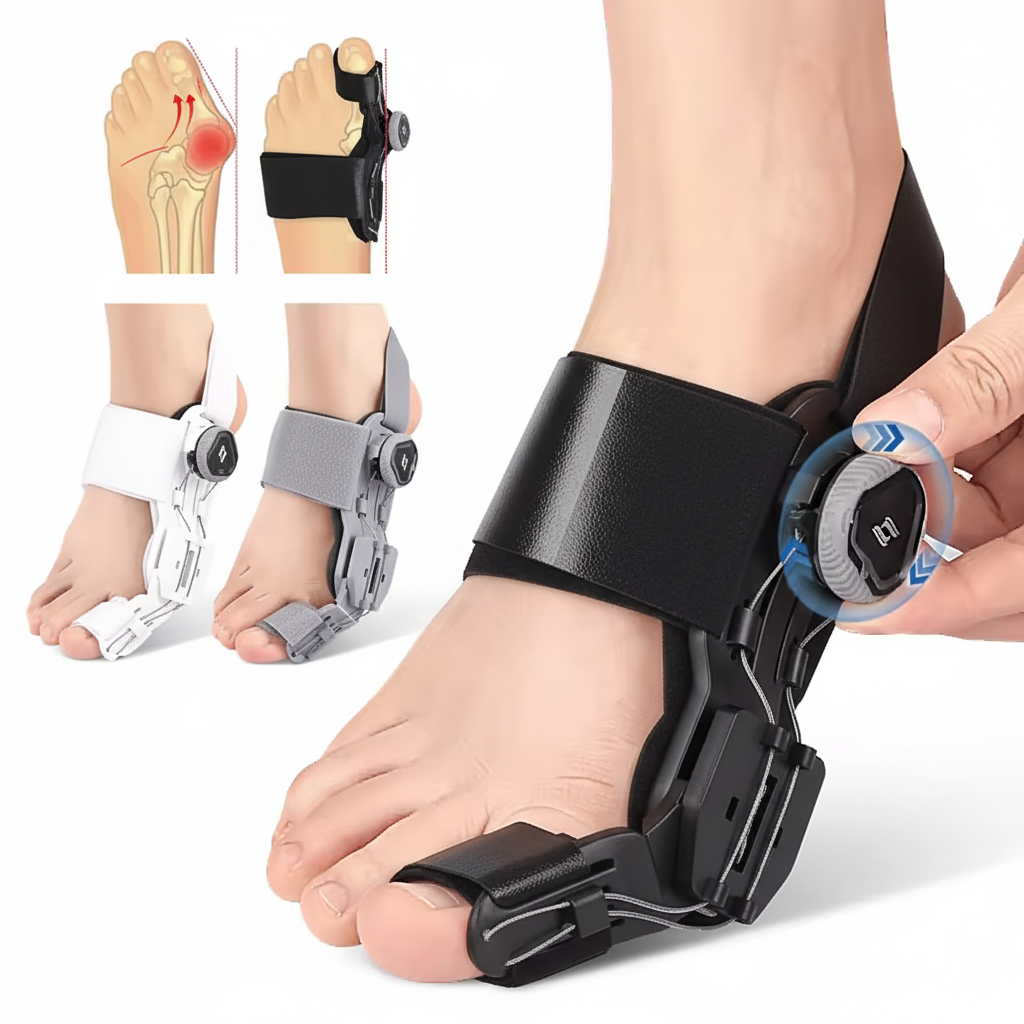 Gambar produk YOSO Korektor Pelurus Jempol Kaki Toe Separator Hallux Valgus Bunion - HF-19