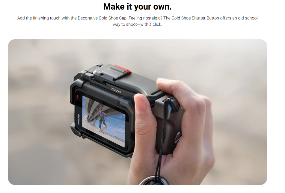 TELESIN StreetGrip Kit Protective Metal Cage Insta360 Ace Pro 1 / 2 - S6-FMS-31-TIS Gambar produk TELESIN StreetGrip Kit Protective Metal Cage Insta360 Ace Pro 1 / 2 - S6-FMS-31-TIS