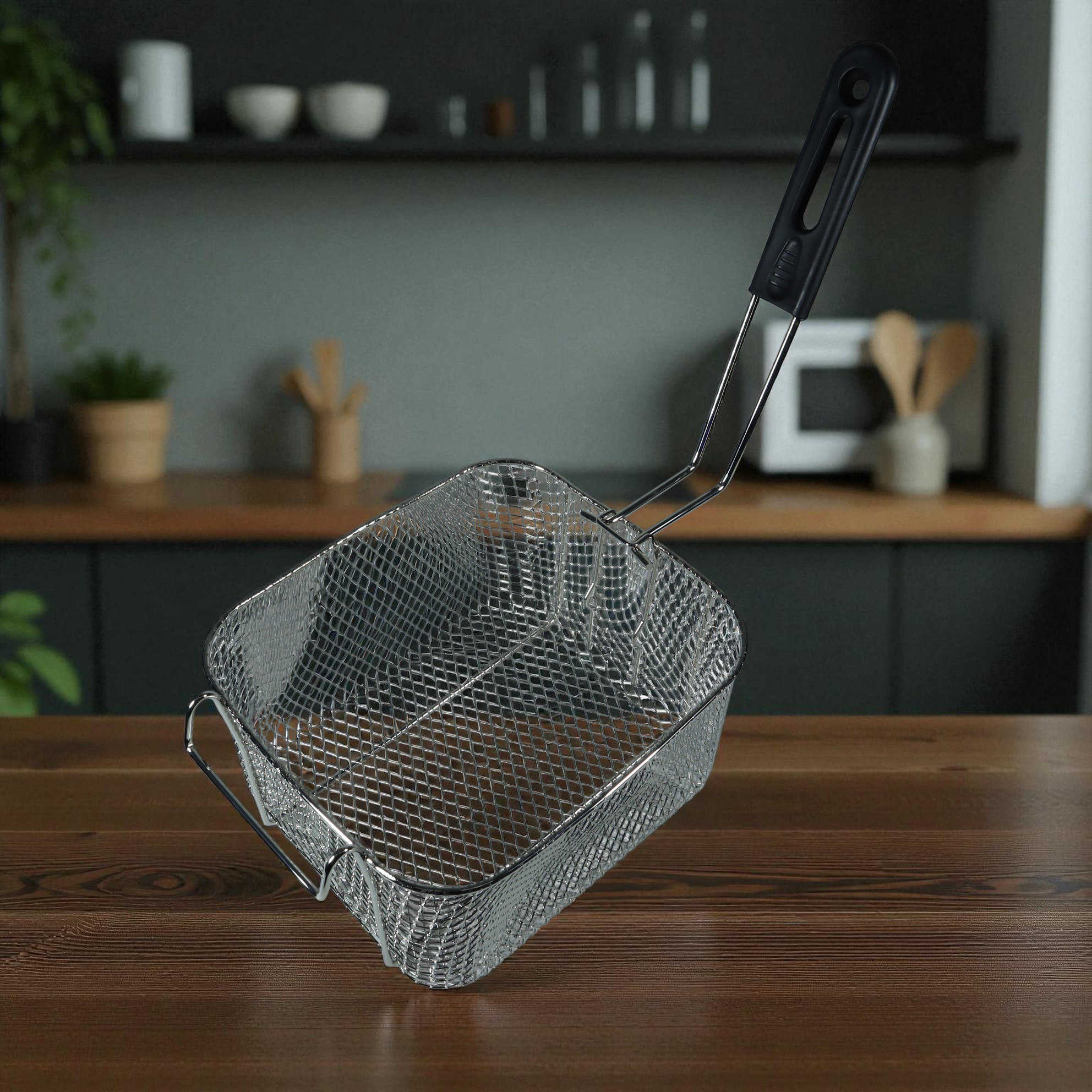 Tangwu Mesin Penggorengan Electric Deep Fryers 2500W - EH-81 Gambar produk Tangwu Mesin Penggorengan Electric Deep Fryers 2500W - EH-81