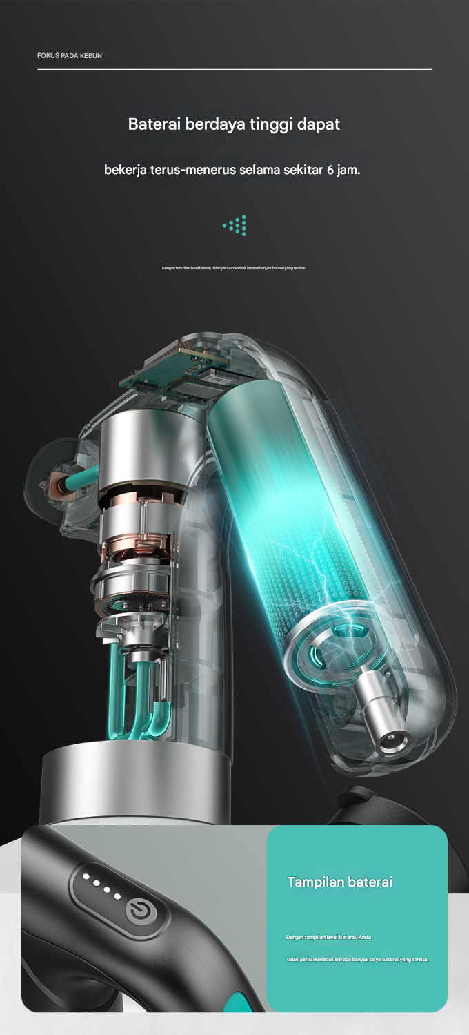 Gambar produk YiSHENG Alat Semprot Tanaman Sprayer Elektrik Portabel Rechargeable 2L - Y2KL