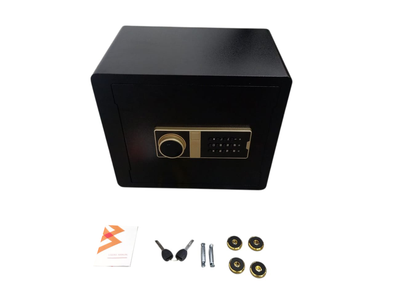 DEY1 Kotak Brankas Dokumen Safe Deposit Box Password 44.5x30x37.5cm - DA01 Gambar produk DEY1 Kotak Brankas Dokumen Safe Deposit Box Password 44.5x30x37.5cm - DA01