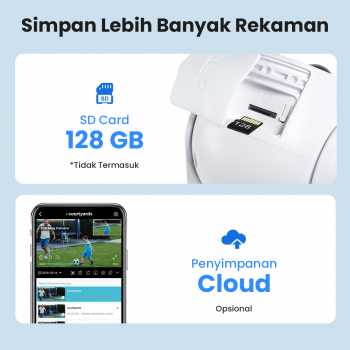 Gambar produk Xiaovv Kamera CCTV Tenaga Surya WiFi Outdoor PIR FHD 1080P 2MP IP65 - XVV-1120S-P6 Pro