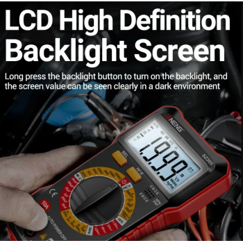 Gambar produk ANENG Digital Multimeter Voltage Tester 1999 Count NCV Triode - SZ305