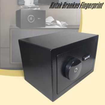 Gambar produk DAYI Kotak Brankas Fingerprint Anti Theft Safety Box 31x20x20cm - DY-20