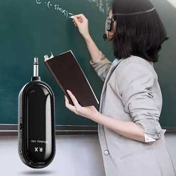 Gambar produk XIAOKOA Wireless Microphone 2.4G Headset without Reverberation 120mAh - XK-120