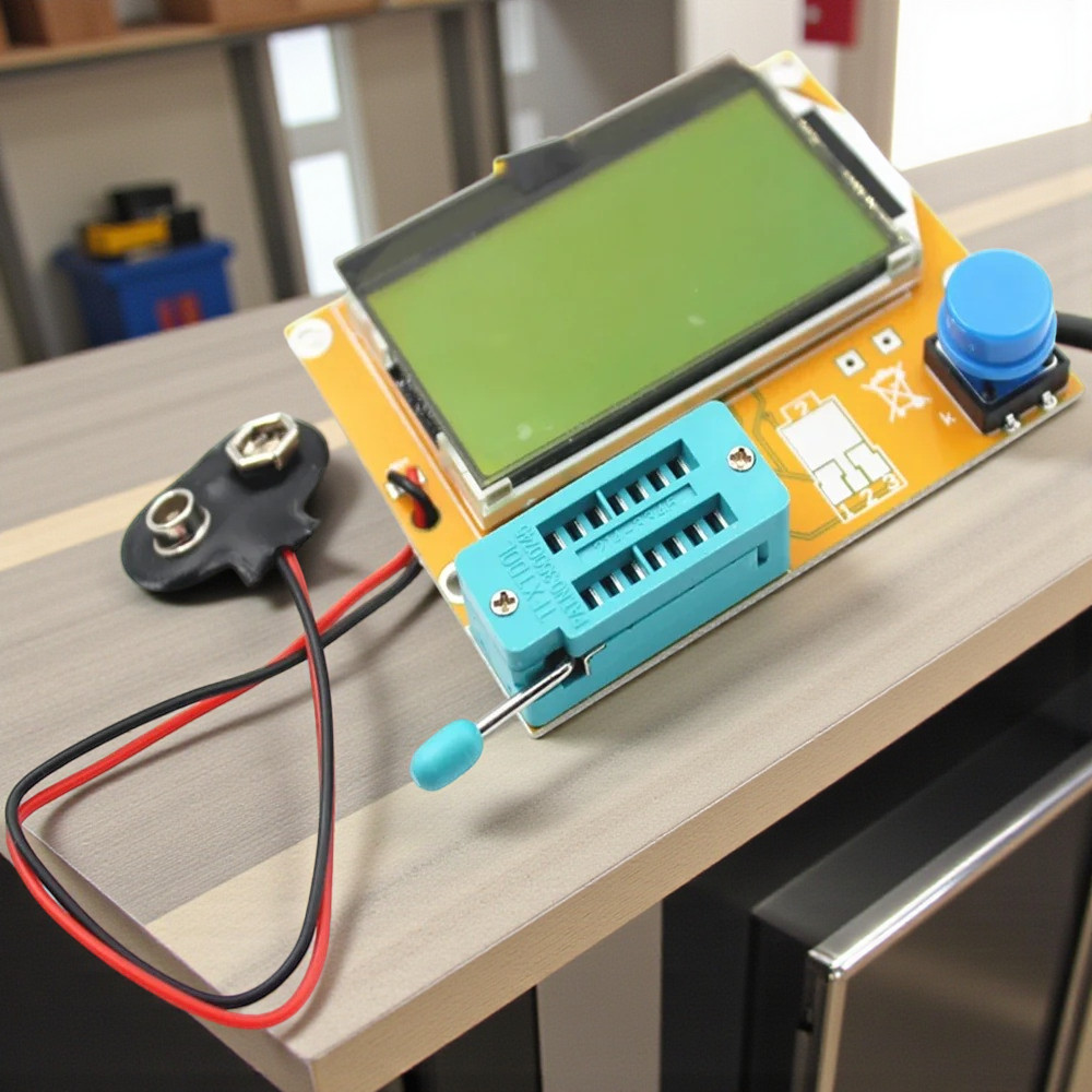 DoTek ESR Meter Multifunctional Transistor Tester Resistance Thyristor - LCR-T4 Gambar produk DoTek ESR Meter Multifunctional Transistor Tester Resistance Thyristor - LCR-T4