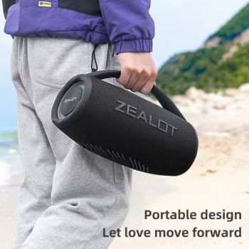 Gambar produk ZEALOT Speaker Bluetooth Portable Subwoofer Dual Pairing 16000mAh - S97