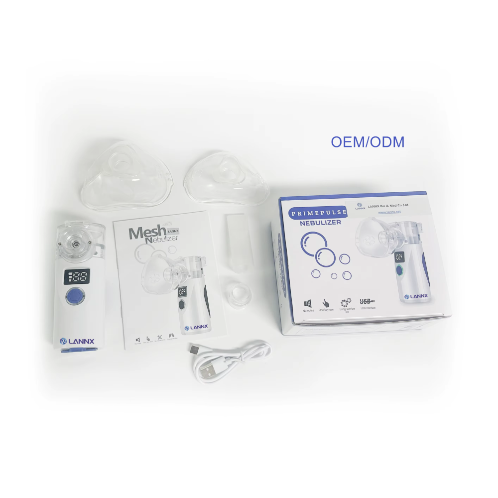 Alextrasz Alat Terapi Pernapasan Ultrasonic Nebulizer Portable Inhaler - AT740 Gambar produk Alextrasz Alat Terapi Pernapasan Ultrasonic Nebulizer Portable Inhaler - AT740