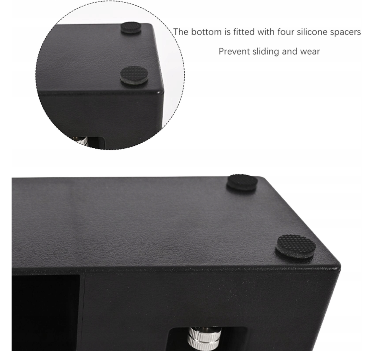 Gambar produk BOMBER Coffee Tamper Station Espresso Portafilter Storage 24x9.5x7.5cm - BB-150