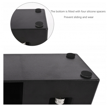 Gambar produk BOMBER Coffee Tamper Station Espresso Portafilter Storage 24x9.5x7.5cm - BB-150