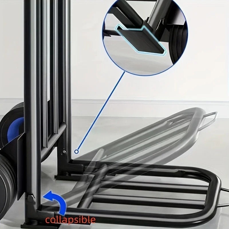 HAOTOOLS Troli Barang Lipat Foldable Trolley Cart Telescopic PU Wheels - HT-20 Gambar produk HAOTOOLS Troli Barang Lipat Foldable Trolley Cart Telescopic PU Wheels - HT-20