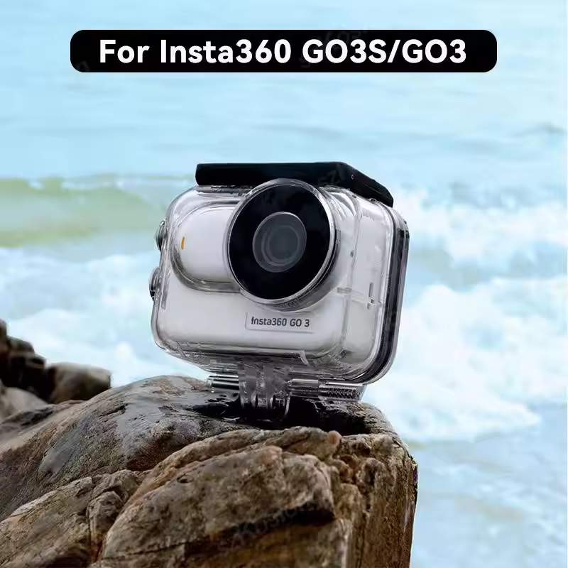 YAZE Underwater Waterproof Case Diving 60M for Insta360 GO3/GO3S - I3G3 Gambar produk YAZE Underwater Waterproof Case Diving 60M for Insta360 GO3/GO3S - I3G3