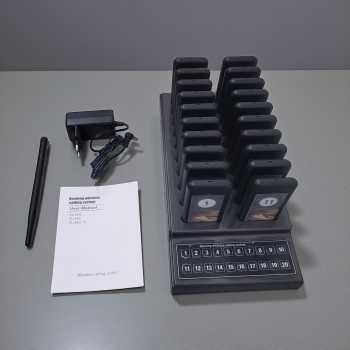 Gambar produk RTKS Wireless Calling System Restaurant Mesin Antrian 20 Pager - SU-68G