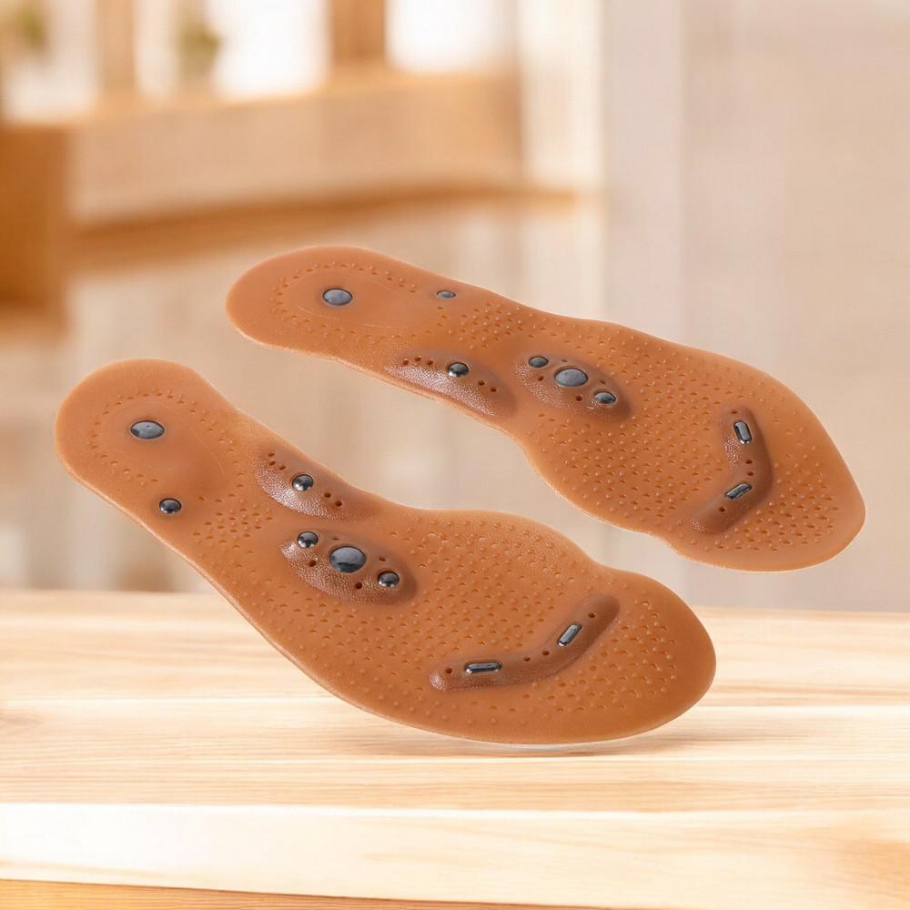 ZJHAO Sol Alas Kaki Magnet Terapi Kesehatan Bionic Orthopedic Insole Male 40-45 - BN2014 Gambar produk ZJHAO Sol Alas Kaki Magnet Terapi Kesehatan Bionic Orthopedic Insole Male 40-45 - BN2014