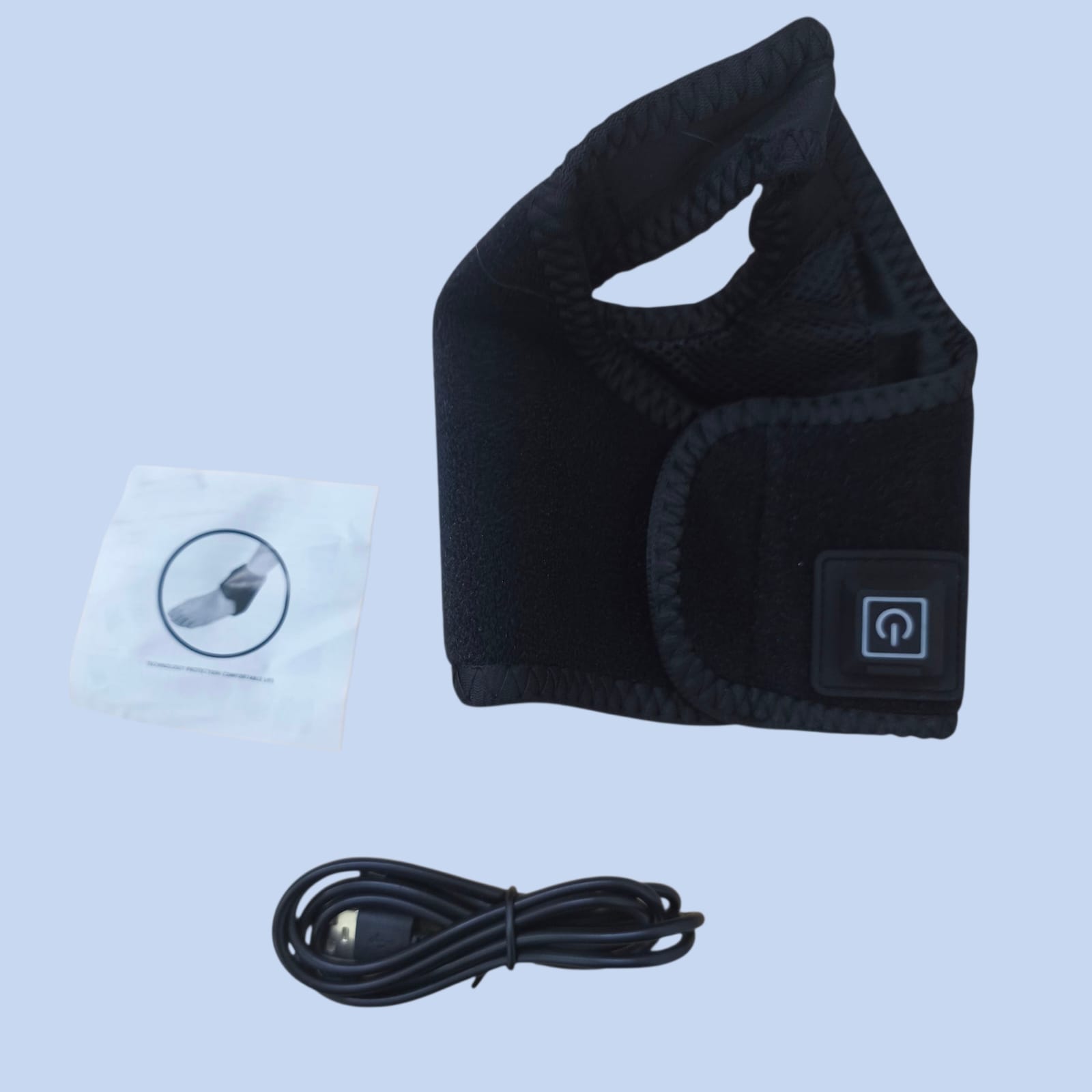 PENKEL Alat Terapi Kaki Hot Compress Ankle Brace Pain Relief USB - P33 Gambar produk PENKEL Alat Terapi Kaki Hot Compress Ankle Brace Pain Relief USB - P33