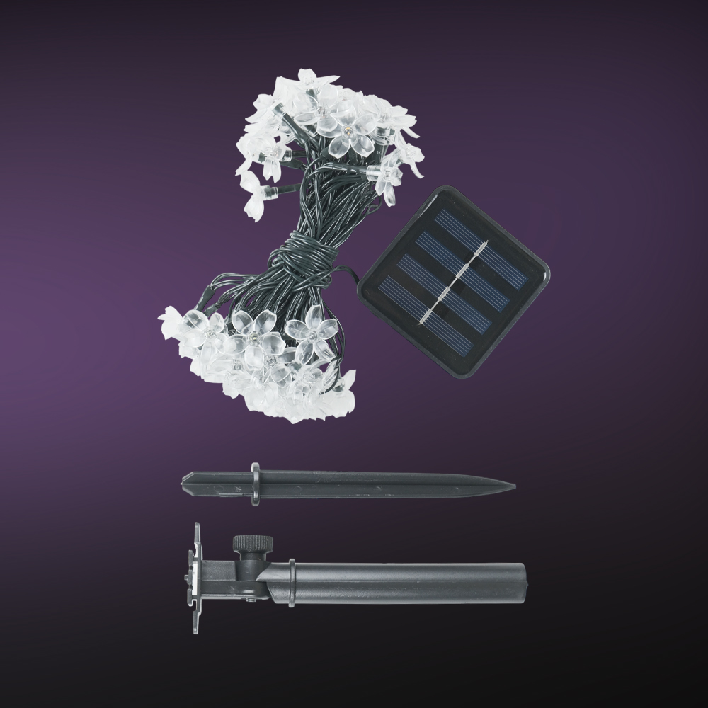 Gambar produk YUSHILED Lampu Hias String Lights 50 LED 7M with Solar Panel - M072