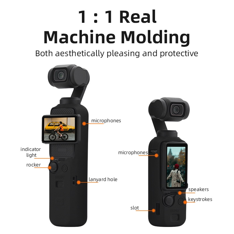 Gambar produk SDS Case Pelindung Silicone Protective Case for DJI Osmo Pocket 3 - SD3S