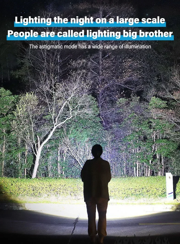 RLTEC Lampu Senter LED Rechargeable Flashlight 500 Lumens P50 1200mAh - 908 Gambar produk RLTEC Lampu Senter LED Rechargeable Flashlight 500 Lumens P50 1200mAh - 908