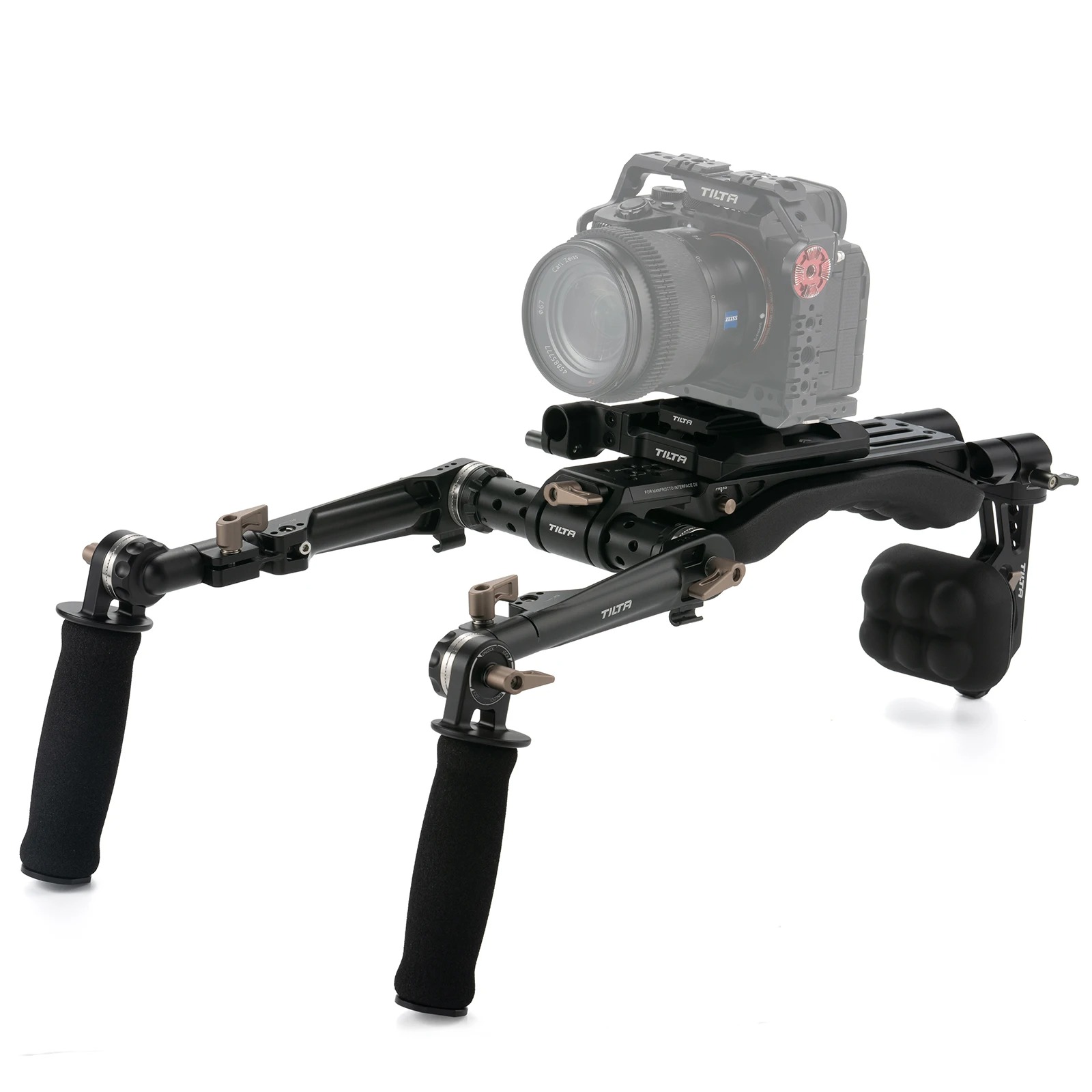 Gambar produk TILTA Shoulder Rig Stabilizer Lightweight ARCA Baseplate Canon Nikon - TA-LSR-B