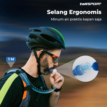 Gambar produk TaffSPORT Kantong Air Minum Water Bladder Hydration Pack Food Grade 2L - SD16