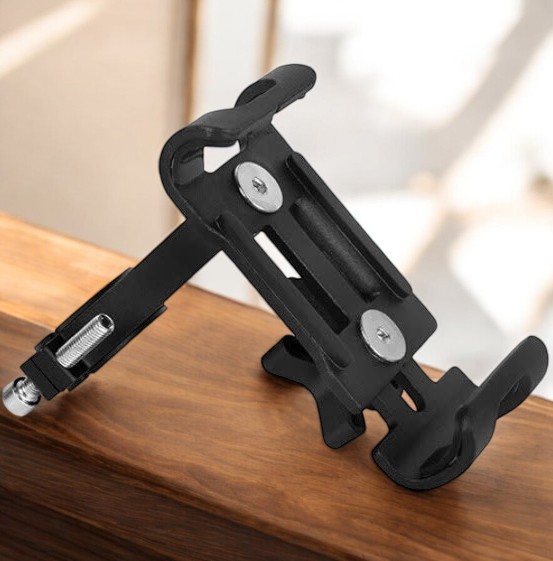 Fang Fang Holder Smartphone Sepeda Aluminium Handlebar - F998 Gambar produk Fang Fang Holder Smartphone Sepeda Aluminium Handlebar - F998