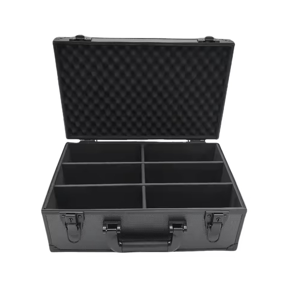 Gambar produk NiceLond Tas Koper Penyimpanan Kartu Trading Card Hard Case Aluminum 380x270x140mm - NL01