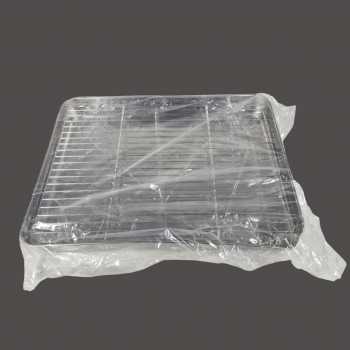 Gambar produk Eggy Loyang Nampan Tray Grill Pan Oven Stainless 430 with Mesh Frame 40.5x30.8x4.7cm - EG35