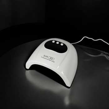 SUN Pengering Kutek UV Lamp Nail Dryer Sensor LCD Display 24 LED - S3