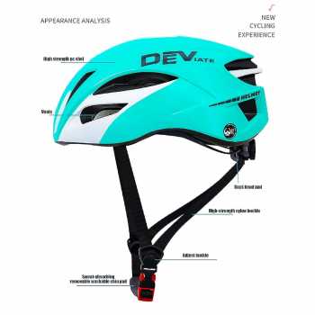 Gambar produk DEVIATE Helm Sepeda Bicycle Road Bike MTB Helmet EPS Foam 14 Air Vent - DV-008