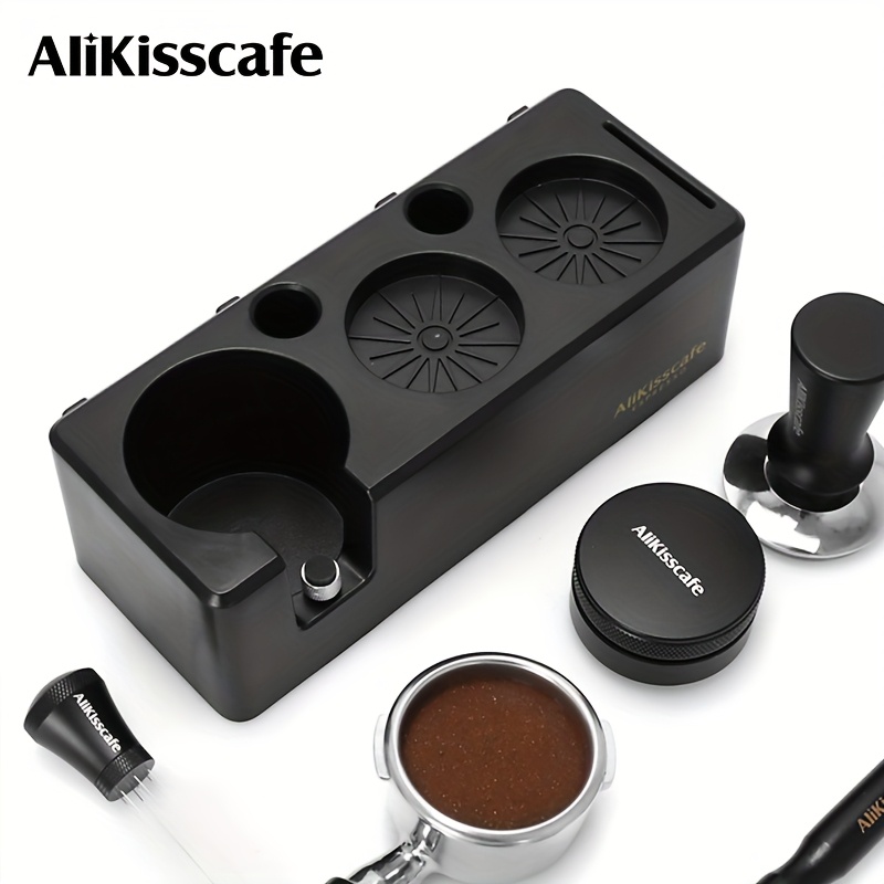 Gambar produk ALIKISSCAFE Coffee Tamper Station Espresso Portafilter 245x100x77mm - AK345
