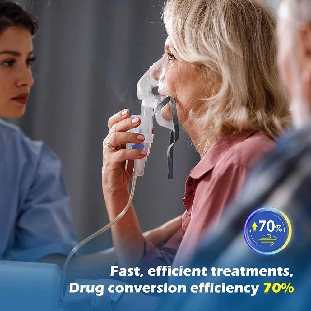 CNB Alat Terapi Pernapasan Compressor Nebulizer Inhaler Atomizer - 69009 Gambar produk CNB Alat Terapi Pernapasan Compressor Nebulizer Inhaler Atomizer - 69009