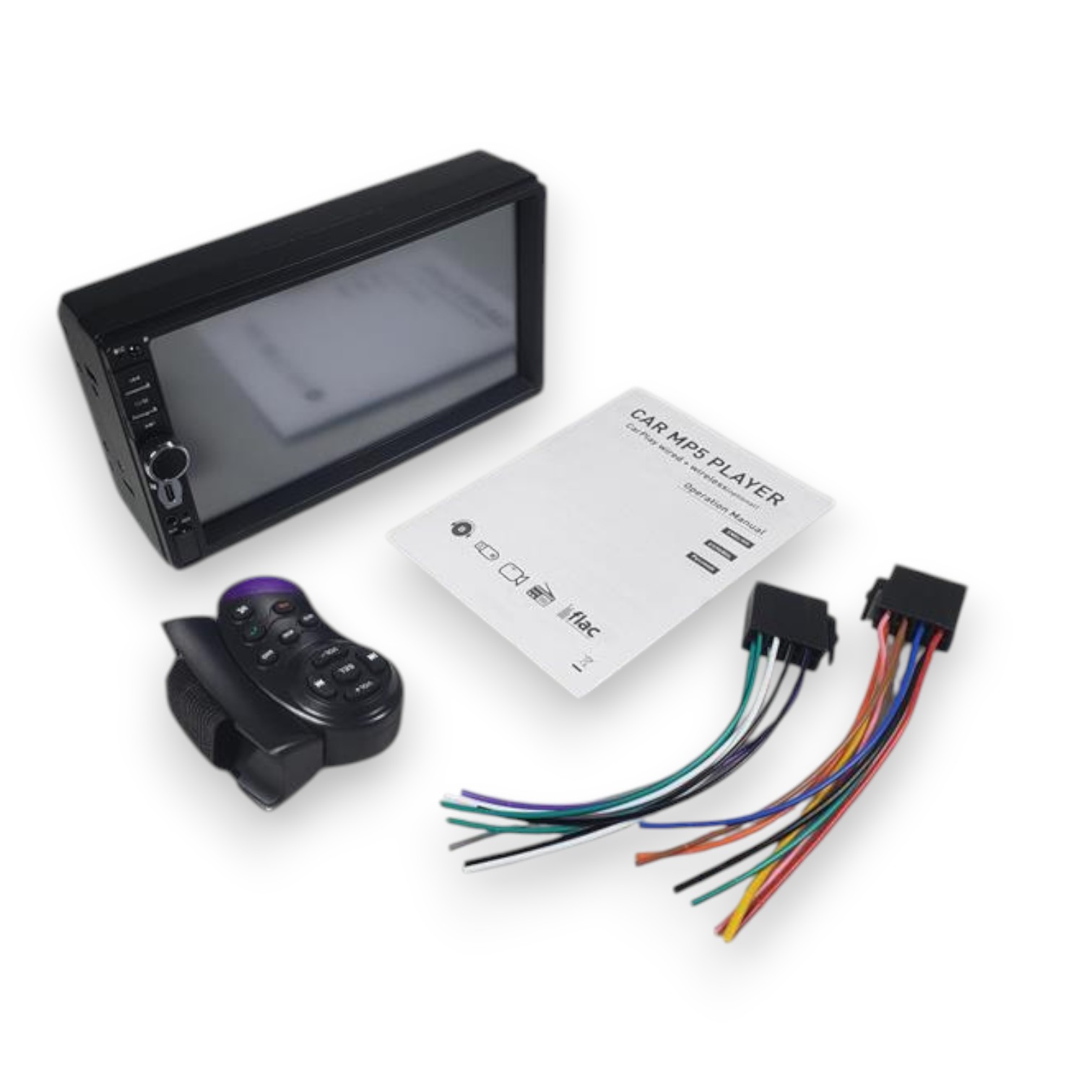 ESGO Head Unit Tape Mobil 2DIN Wireless CarPlay Android Auto 7 Inch - F7018C Gambar produk ESGO Head Unit Tape Mobil 2DIN Wireless CarPlay Android Auto 7 Inch - F7018C