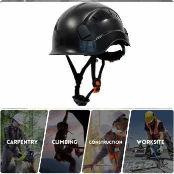 Gambar produk Safe Builder Helm Proyek Konstruksi K3 Safety Hard Hat Protection ABS - SF-06B