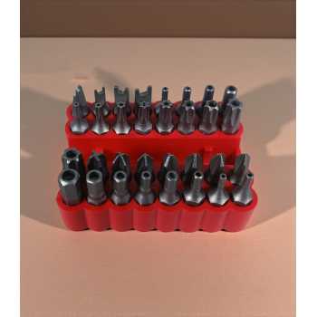 Gambar produk HEONYIRRY Kepala Mata Obeng Screwdriver Hollow Bit 33 PCS - J682