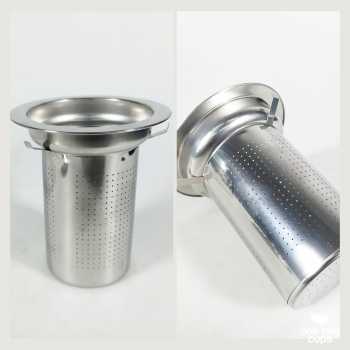 Gambar produk One Two Cups Teko Teh Kaca Saringan Tahan Panas Api Infuser Teapot 700ml - TP-760