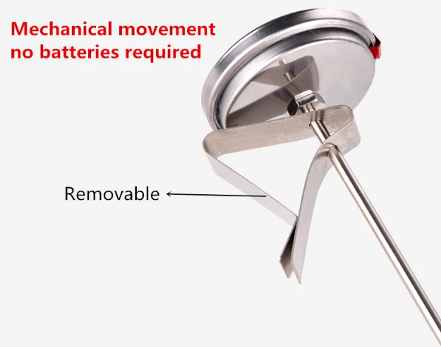 Odatime Termometer Celup Makanan Kitchen Temperature BBQ Oven Meals - TH5200 Gambar produk Odatime Termometer Celup Makanan Kitchen Temperature BBQ Oven Meals - TH5200