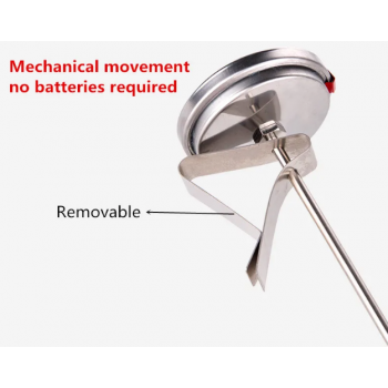 Gambar produk Odatime Termometer Celup Makanan Kitchen Temperature BBQ Oven Meals - TH5200