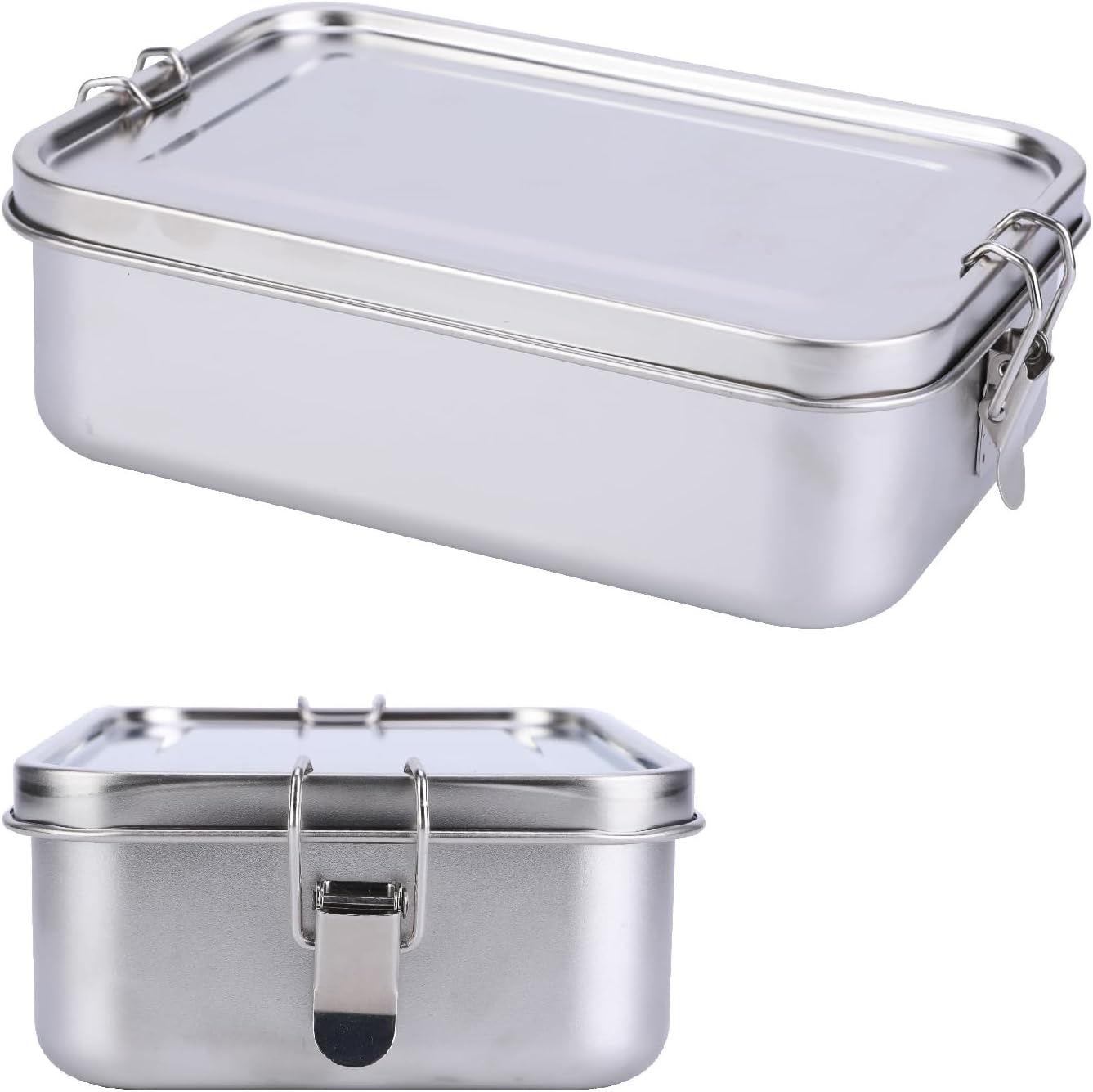 Umigy Kotak Makan Lunch Bento Box Stainless Steel 304 with Partition 2400ml - UM58 Gambar produk Umigy Kotak Makan Lunch Bento Box Stainless Steel 304 with Partition 2400ml - UM58