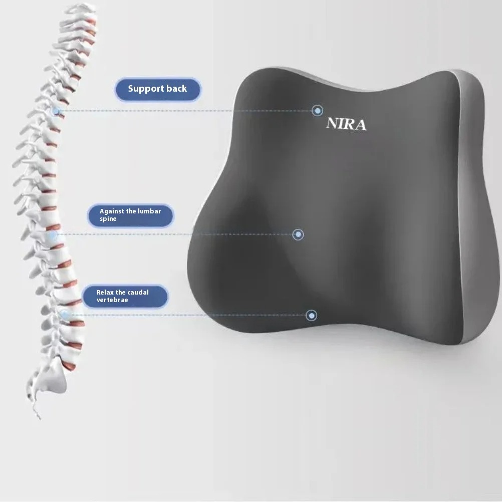 Gambar produk NIRA Bantal Punggung Kursi Mobil Lumbar Support Cushion - N-39