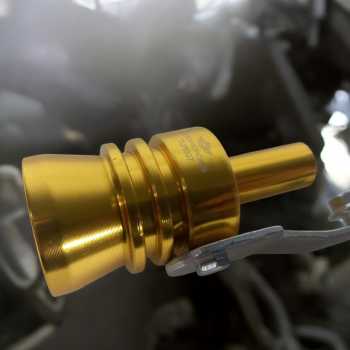 Gambar produk OTOHEROES Penyiul Turbo Palsu Knalpot Mobil Whistler 1000-2400cc L - TUR007