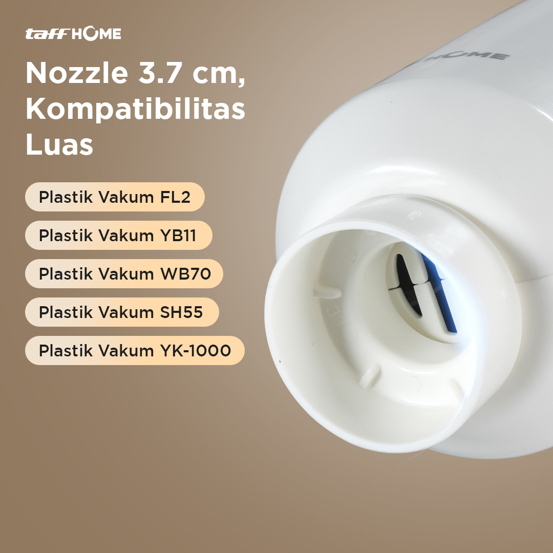 TaffHOME Pompa Vakum Baju Elektrik Vacuum Bag Pump EU 4-5 kPa 55W - GR-204 Gambar produk TaffHOME Pompa Vakum Baju Elektrik Vacuum Bag Pump EU 4-5 kPa 55W - GR-204