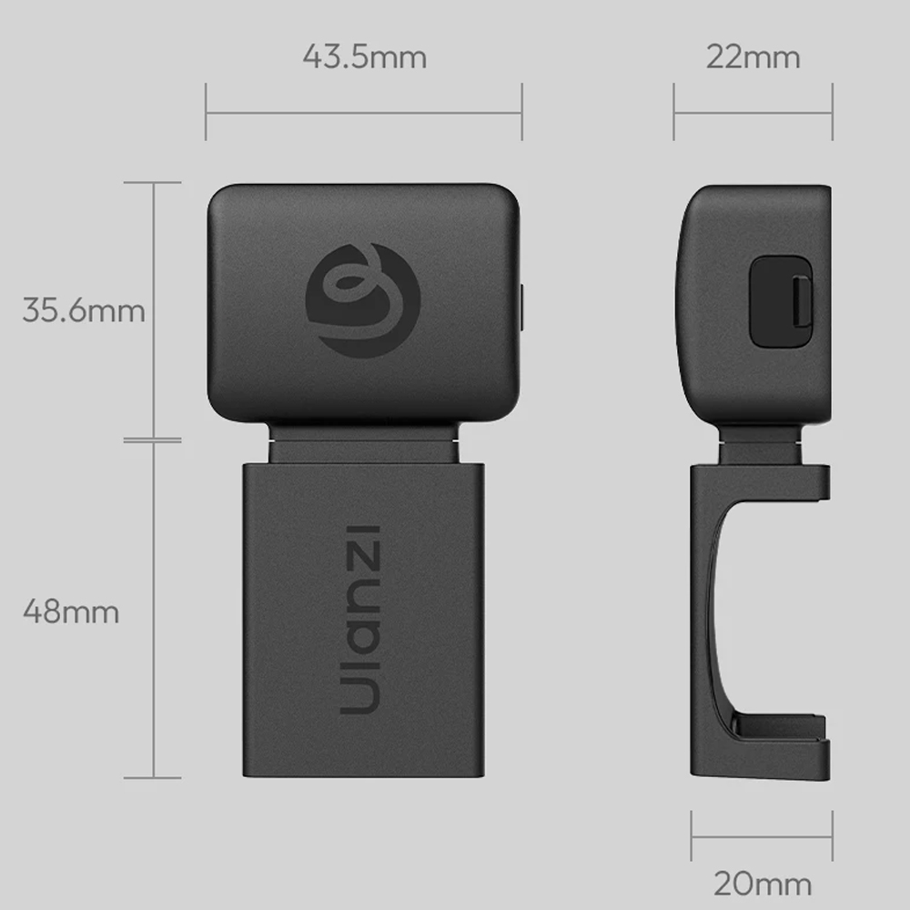 Ulanzi Lampu Fill Light Magnetic 5800K IPX4 DJI Pocket 3 300mAh - LM001 Gambar produk Ulanzi Lampu Fill Light Magnetic 5800K IPX4 DJI Pocket 3 300mAh - LM001