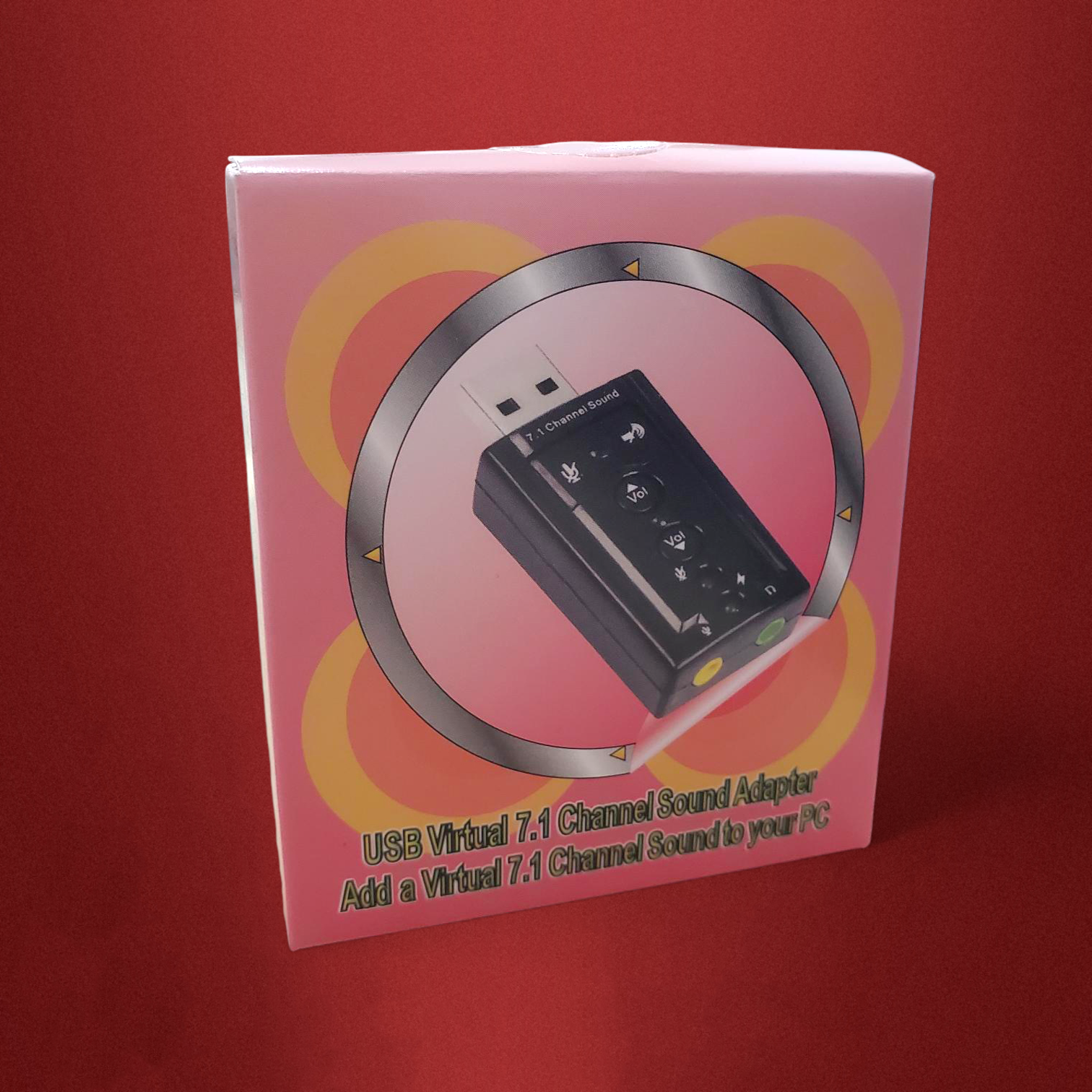 Taffware USB 7.1 Channel Sound Card Adapter - TC-03 Gambar produk Taffware USB 7.1 Channel Sound Card Adapter - TC-03