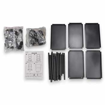 Gambar produk XQ Rak Dapur Susun Kitchen Storage Rack 5 Layers Metal 50.2x29.1x175cm - A-001