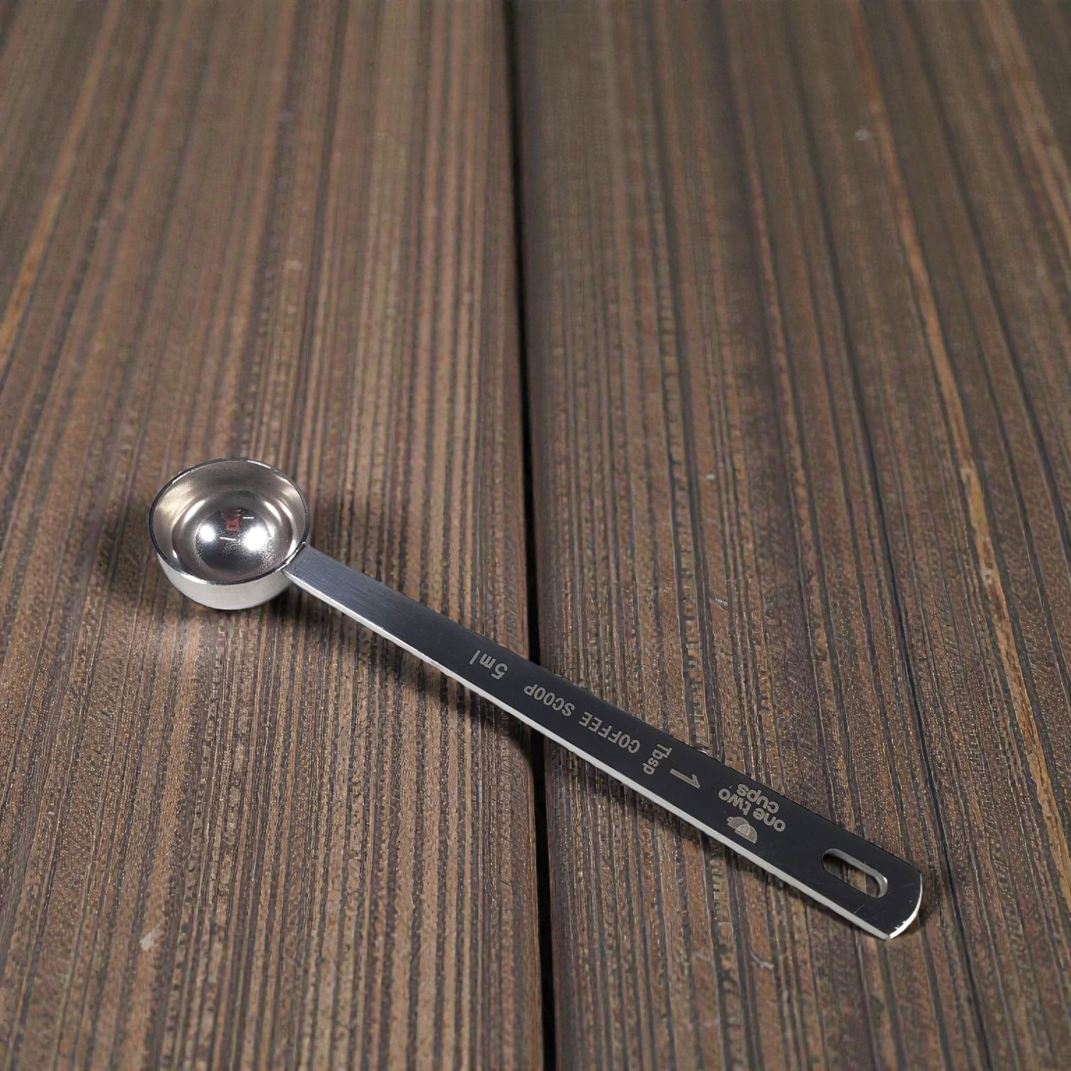 Gambar produk One Two Cups Sendok Takar Kopi Coffee Measuring Spoon Stainless 304 5ml - GG-304