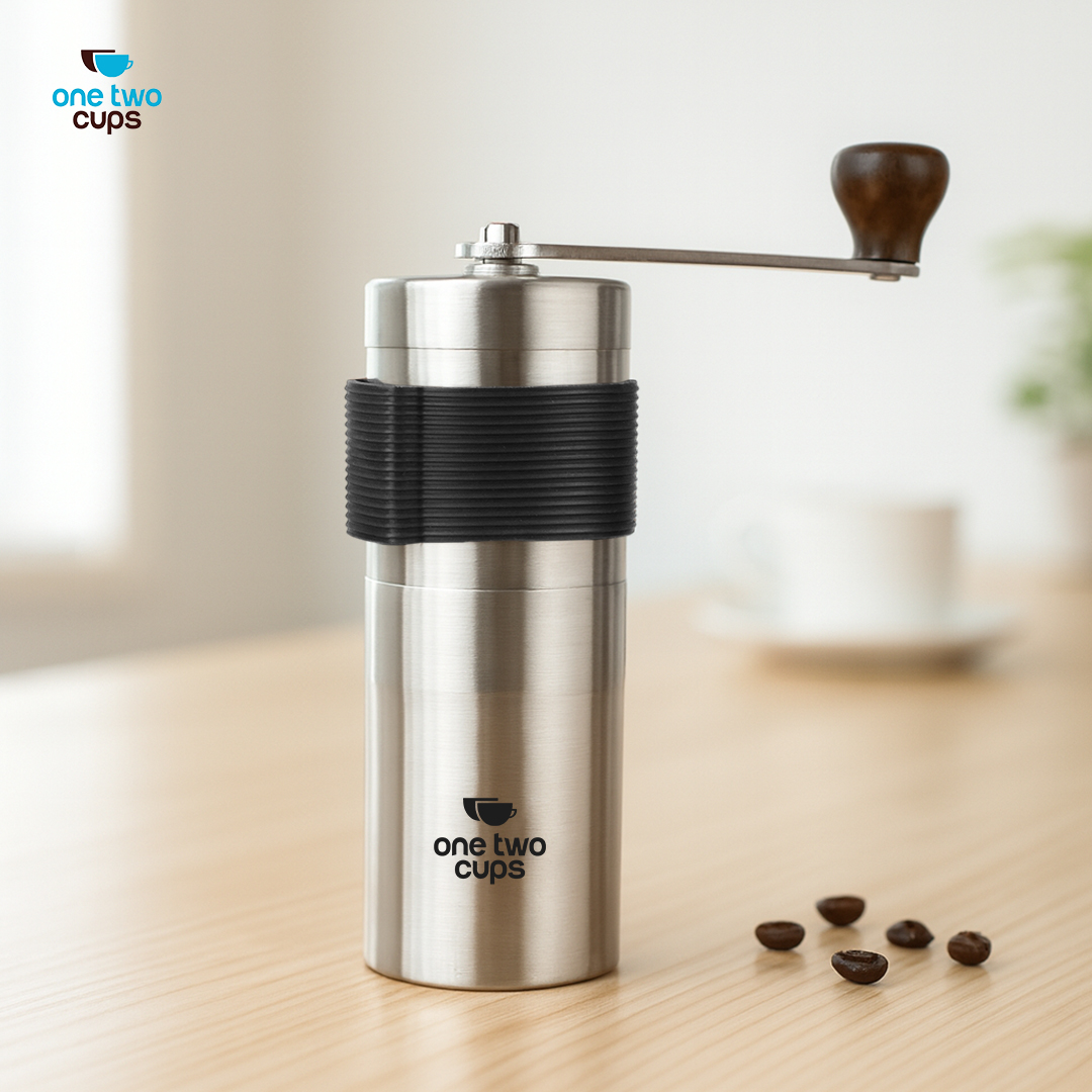 Gambar produk One Two Cups Alat Penggiling Kopi Manual Coffee Grinder Adjustable - ZX-A65